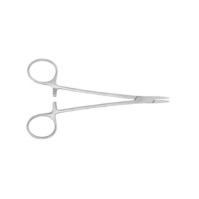 CRILE-WOOD Голкотримач; прямий; із зубчиками; бранші з пазом; 15,0см, Tontarra Medizintechnik GmbH